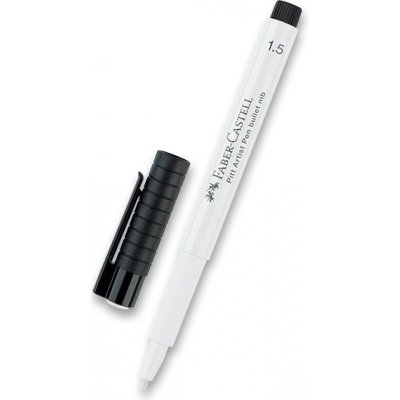 Faber-Castell 6789 Pitt Artist Pen 1,5 mm bílý – Zboží Dáma