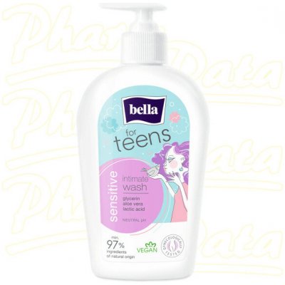 Bella For Teens Sensitive gel pro intimní hygienu pro dívky 300 ml – Zboží Dáma