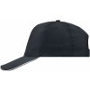 Kšíltovka 5 Panel Promo Sandwich Cap Black/white