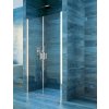 Pevné stěny do sprchových koutů Mereo Sprchové dvoukřídlé dveře LIMA 100 cm Výplň: čiré