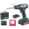 Akušroubovák METABO BS 14.4 + 2x2,0 Ah