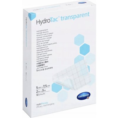 HydroTac transparentní 5 cm x 7,5 cm