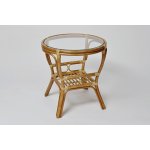 Hitra Ratanový stůl PELANGI kulatý bez v LH – Zbozi.Blesk.cz