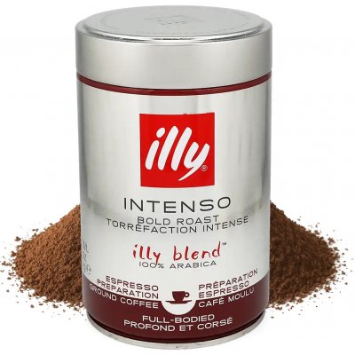Illy Espresso Dark mletá 250 g – Zboží Dáma