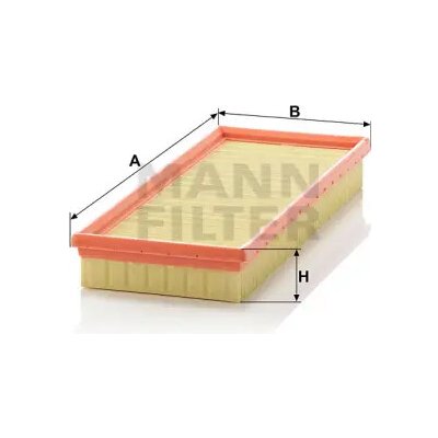 MANN FILTER Vzduchový filtr C 3474 – Hledejceny.cz