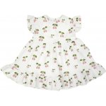Dívčí šaty s krátkým rukávem třešňový vzor ​​Emily – Zboží Dáma