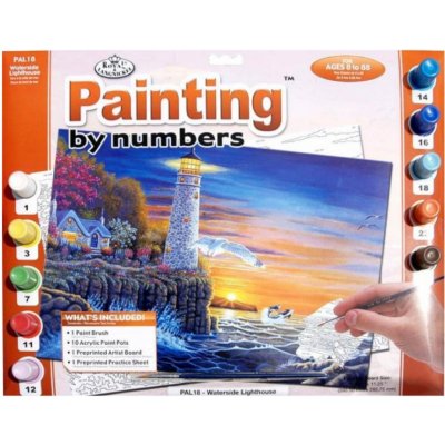 Malování podle čísel Maják – Zbozi.Blesk.cz