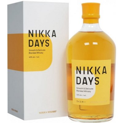 Nikka Days Smooth & Delicate Blended Whisky 40% 0,7 l (tuba) – Zbozi.Blesk.cz