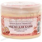 Babička Agafia přírodní sibiřské mýdlo do koupele s květovým nektarem pro péči o tělo a vlasy 500 ml – Sleviste.cz