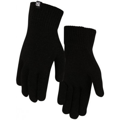 Lewro Ulam Dětské pletené rukavice, černá – Zboží Mobilmania