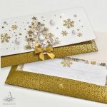 ARGUS Obálka na peníze vánoční luxusní 81-6053 – Zboží Dáma