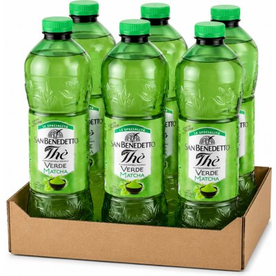 San Benedetto ledový zelený čaj Matcha 6 x 1,5 l – Zboží Dáma