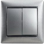 Legrand 770108 VALENA hliník č.6+6 – Zboží Mobilmania