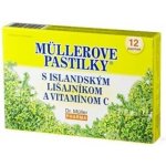 Dr. Müller Müllerovy pastilky s islandským lišejníkem bez cukru 12 pastilek – Hledejceny.cz