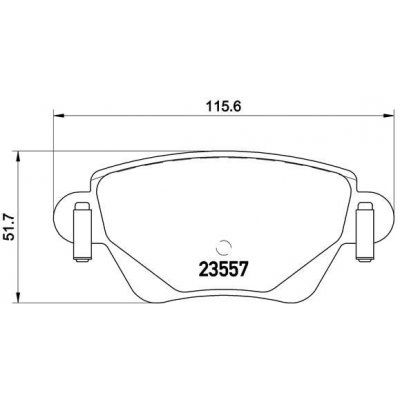 Sada brzdových destiček, kotoučová brzda BREMBO P 24 059 (P24059) – Hledejceny.cz