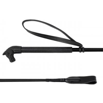 START Jezdecký bičík HorseHead černá – Zboží Dáma