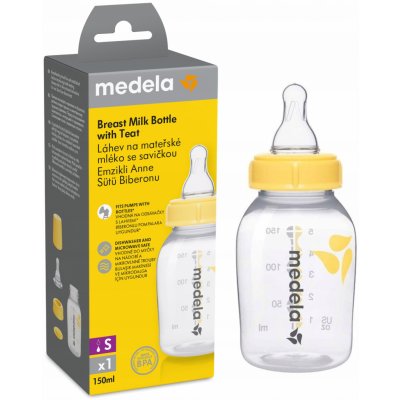 Medela láhev s dudlíkem S 150ml – Zboží Dáma