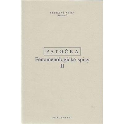 Fenomenologické spisy II – Hledejceny.cz