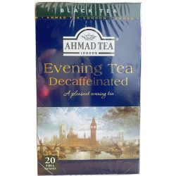 Ahmad Tea Černý čaj Decaffeinated Evening bez kofeinu 20 x 2 g