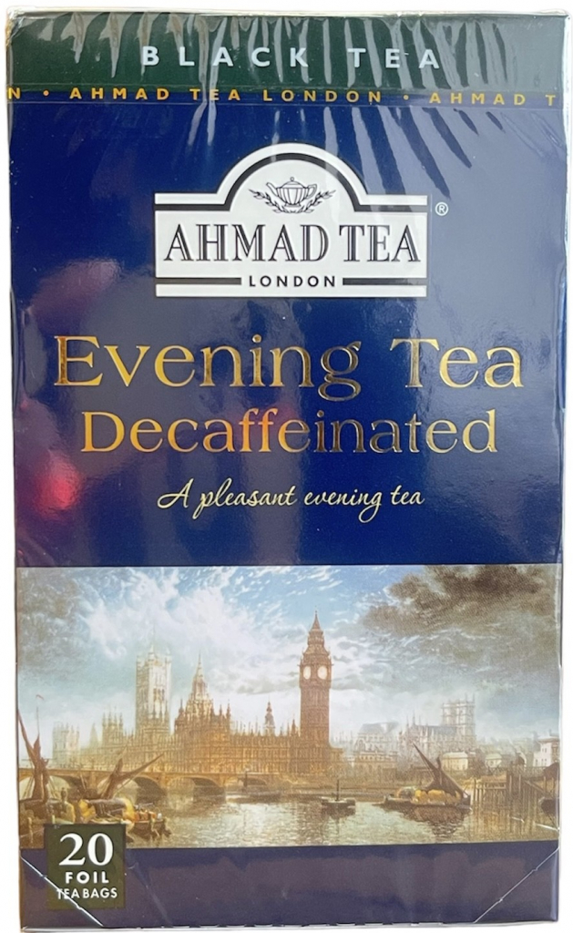 Ahmad Tea Černý čaj Decaffeinated Evening bez kofeinu 20 x 2 g