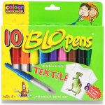 Centropen Foukací fixy TEXTILE 1539 na textil sada 10 ks – Zboží Mobilmania