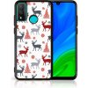 Pouzdro a kryt na mobilní telefon Huawei PROTEMIO MY ART Kryt s vánočním designem Huawei P Smart 2020 DEER (068) 71012