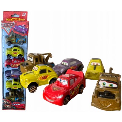 Disney CARS RESORAKI Blesk McQueen sada 6 autíček