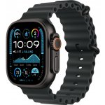 Apple Watch 49mm černý Oceánský řemínek - provedení z černého titanu MYPD3ZM/A – Sleviste.cz