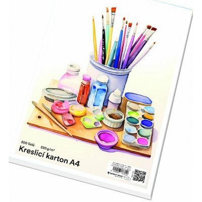 Papírny Brno Kreslící karton A4 220 g m2 200 listů – Sleviste.cz