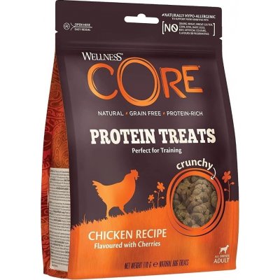 Wellness Core Wellness Dog Training Treats Adult Snack kuře s lesními plody 170 g