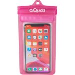 AQUOS PHONE DRY BAG Růžová Transparentní Bílá – Zboží Živě