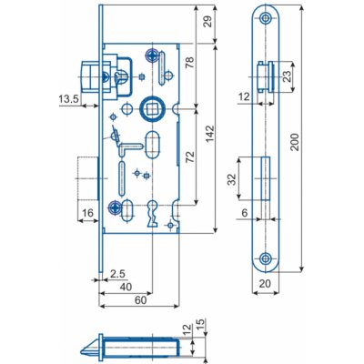 Hobes K 103 BB 72/60 mm P/L – Sleviste.cz