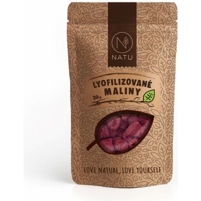 Natu Lyofilizované maliny 20 g