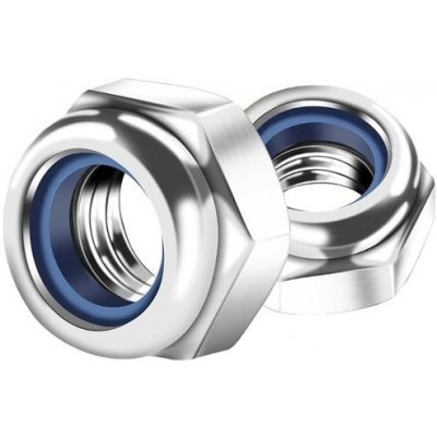 30 kusů šestihranné matice M8, kontramatice nerez A2 V2A, samojistné matice, dorazové matice, sada – Zboží Mobilmania