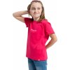Dětské tričko Cityzen dětské bavlněné tričko za výzo malinové