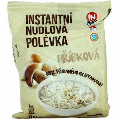 Natural Jihlava INSTANTNÍ NUDLOVÁ POLÉVKA HŘÍBKOVÁ 67 g