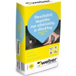 WEBER Weberfor flex flexibilní lepidlo na obklady a dlažby 25 kg – Sleviste.cz