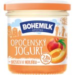 BoheMilk Opočenský jogurt Broskev meruňka 150 g – Zboží Dáma