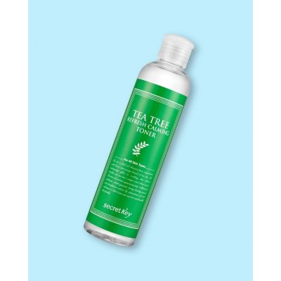 Secret Key Tea Tree Refresh Calming Toner Osvěžující tonikum s extraktem z čajovníku 248 ml