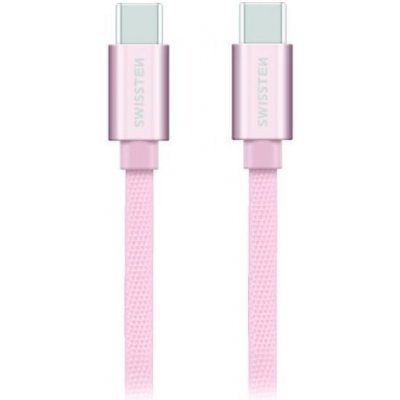 Swissten 71527201 Textile datový kabel USB-C 1,2 m – Zboží Mobilmania