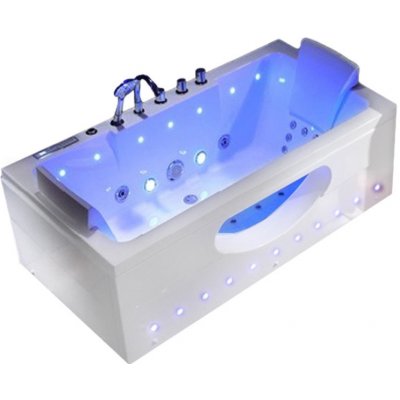 BPS-koupelny 160 x 84 cm HYD-IR933B-WH – Hledejceny.cz