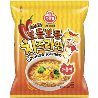 Ottogi Instantní ramen s pikantní sýrovou přichutí 111 g – Zboží Dáma
