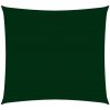 Sluneční a stínicí plachta Zahrada-XL oxford 3,6 x 3,6m tmavě zelená