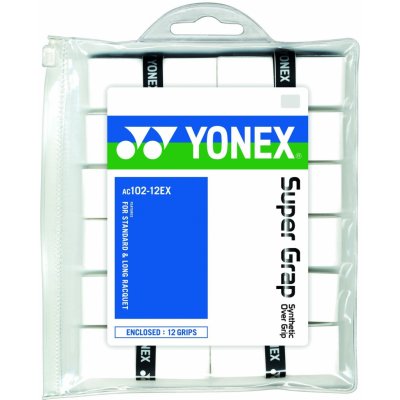 Yonex Absorbent Super Grap White 12 ks – Zboží Mobilmania