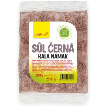 Wolfberry himalájská sůl černá Kala Namak jemná 250 g