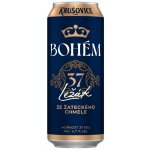 Krušovice 11,5 BOHÉM 4,7,% 0,5 l (plech) – Sleviste.cz