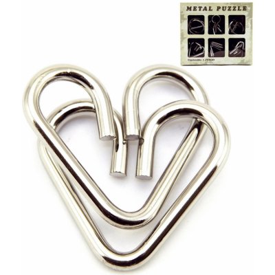 Hlavolam kov 14 x 12 cm – Hledejceny.cz