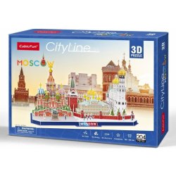 CubicFun 3D puzzle CityLine panorama: Moskva 204 ks