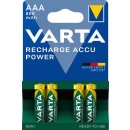 Baterie nabíjecí Varta Power AAA 800 mAh 4ks 56703101404