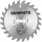 Kotouč na dřevo pro pilu 150 mm, otvor 10 mm, tloušťka 1,6 mm, 24 zubů GRAPHITE – Zboží Dáma